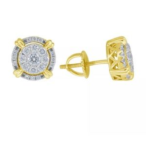 925 Sterling Silver Simulated Diamond Earrings